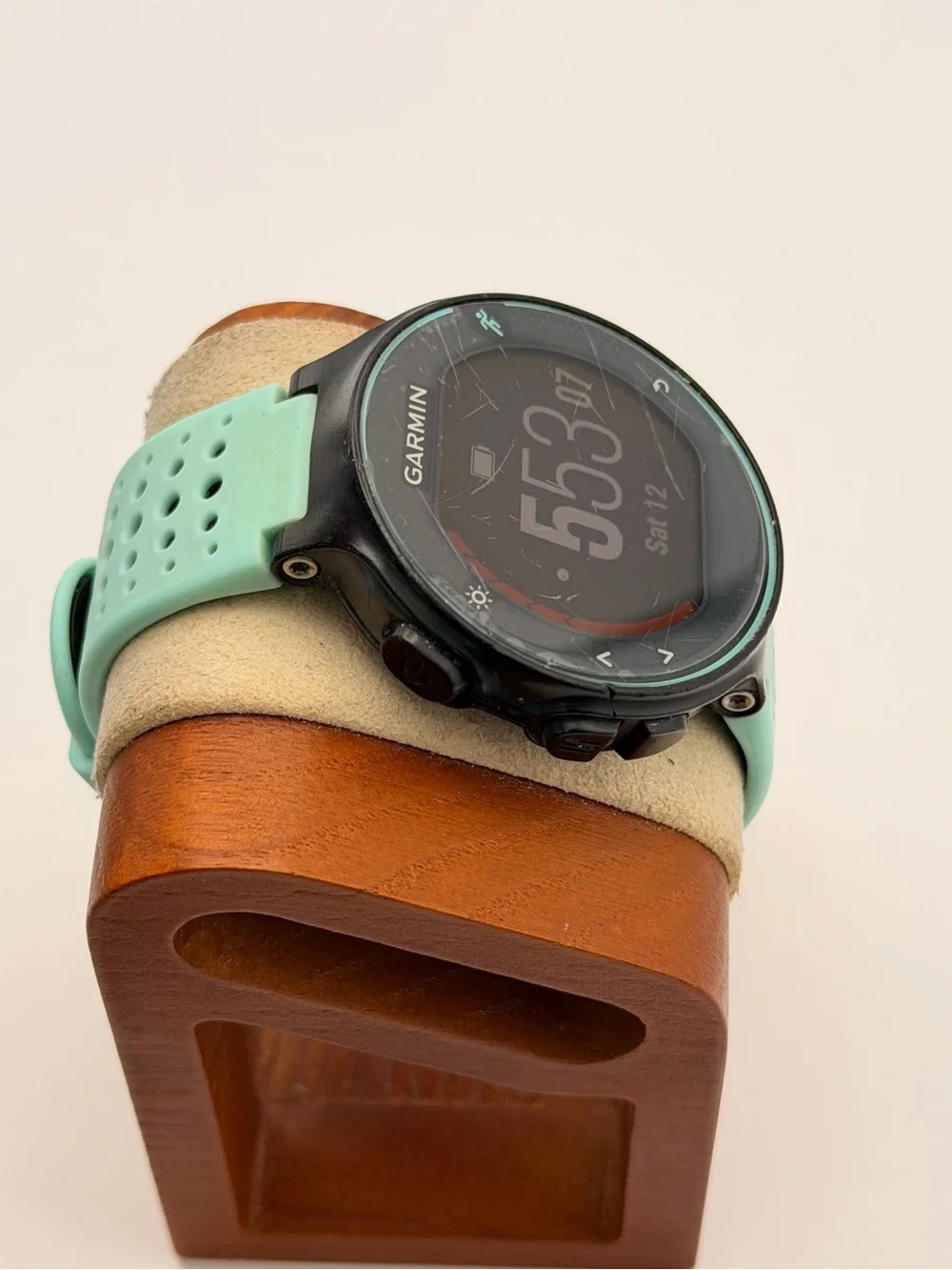 Garmin Forerunner 235, Tested, Charger Included, Green & Black, Good, Smartwatch